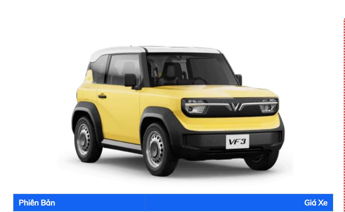 VinFast VF3  ECO