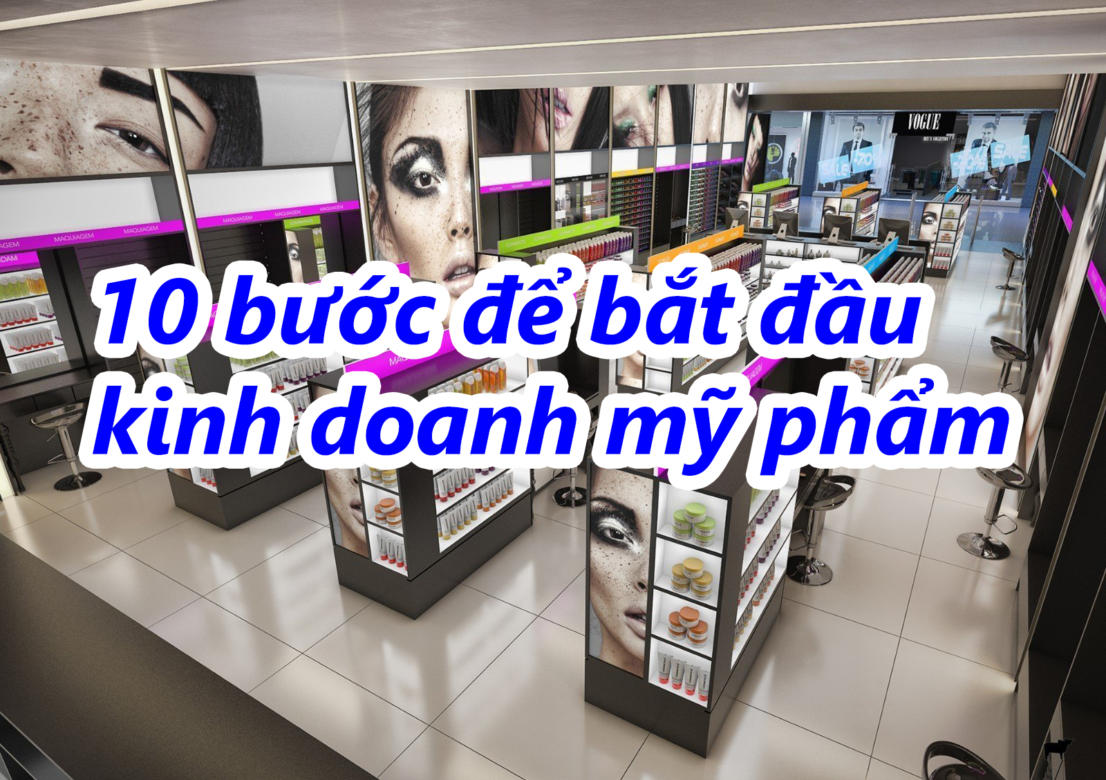 kinh nghiệm kinh doanh mỹ phẩm