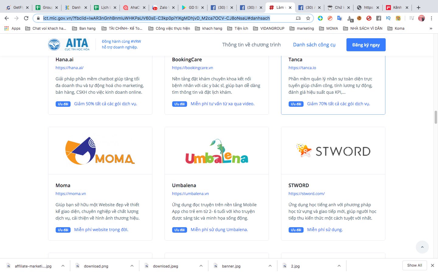 Hướng dẫn sử dụng phần mềm moma app